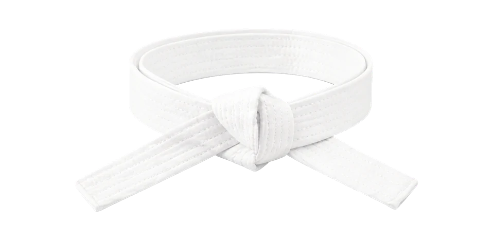 Ceinture de judo blanche
